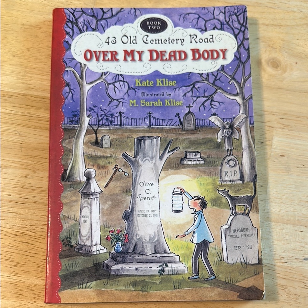 5/$10 Over My Dead Body Book by Kate‎ Klise